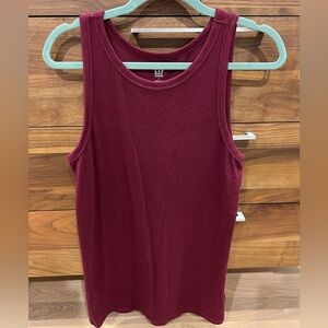 Gap Maternity Maroon tank top
